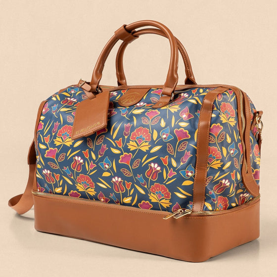 Mountain Crow Floral Weekender Travel Bag