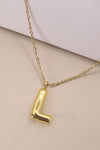 Balloon Initial Necklace