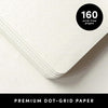 Dotted Journal Notebook, Hardcover (5.6 in X 8 in)
