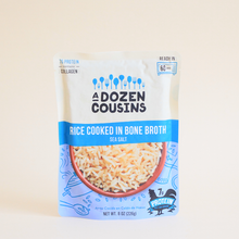  Classic Rice Cooked in Bone Broth, Sea Salt