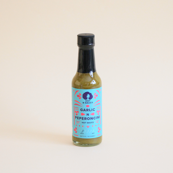 Garlic + Pepperoncini Hot Sauce