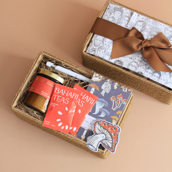 Mushroom + White Oak Gift Box