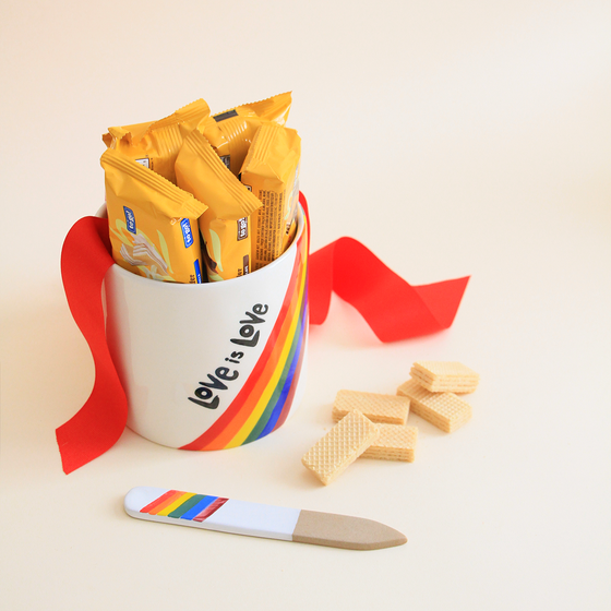 Love is Love Cookies & Planter