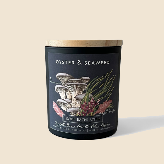 Oyster & Seaweed Mushroom Candle
