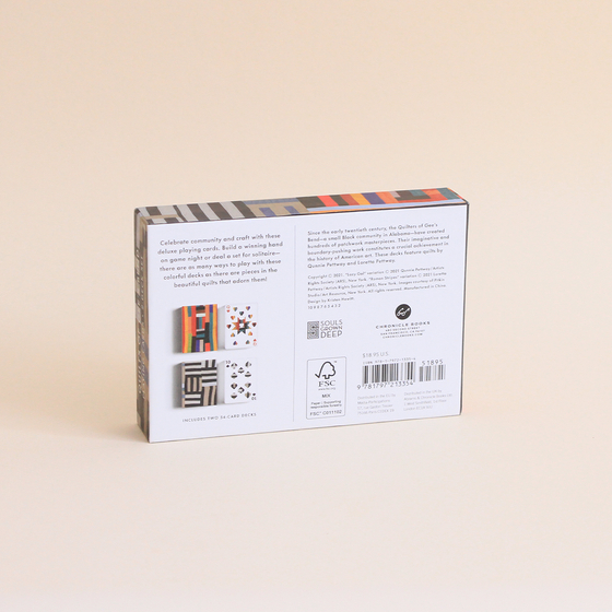 Quilts of Gee's Bend Playing Cards: 2-Deck Set