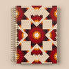 Star Quilt Notebook -Red
