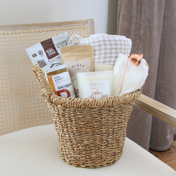 Cozy-at-Home Gift Basket