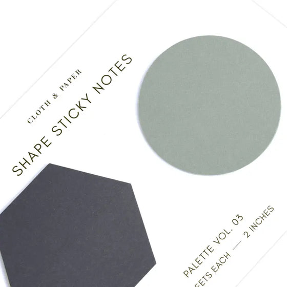 Shape Sticky Note Sets
