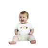 Baby Vote Shirt, Modern + Colorful, 100% Cotton