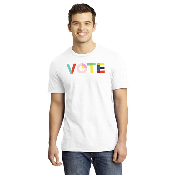Men's Vote Shirt, Organic + Sustainable