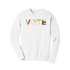 Adult Vote Sweatshirt, Modern + Colorful
